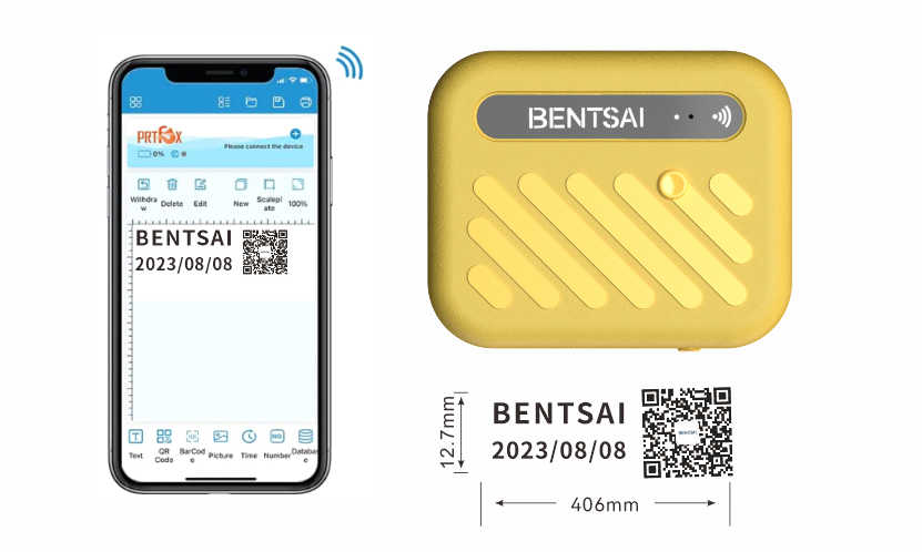 Máy in date kết nối điện thoại thông minh năm 2025